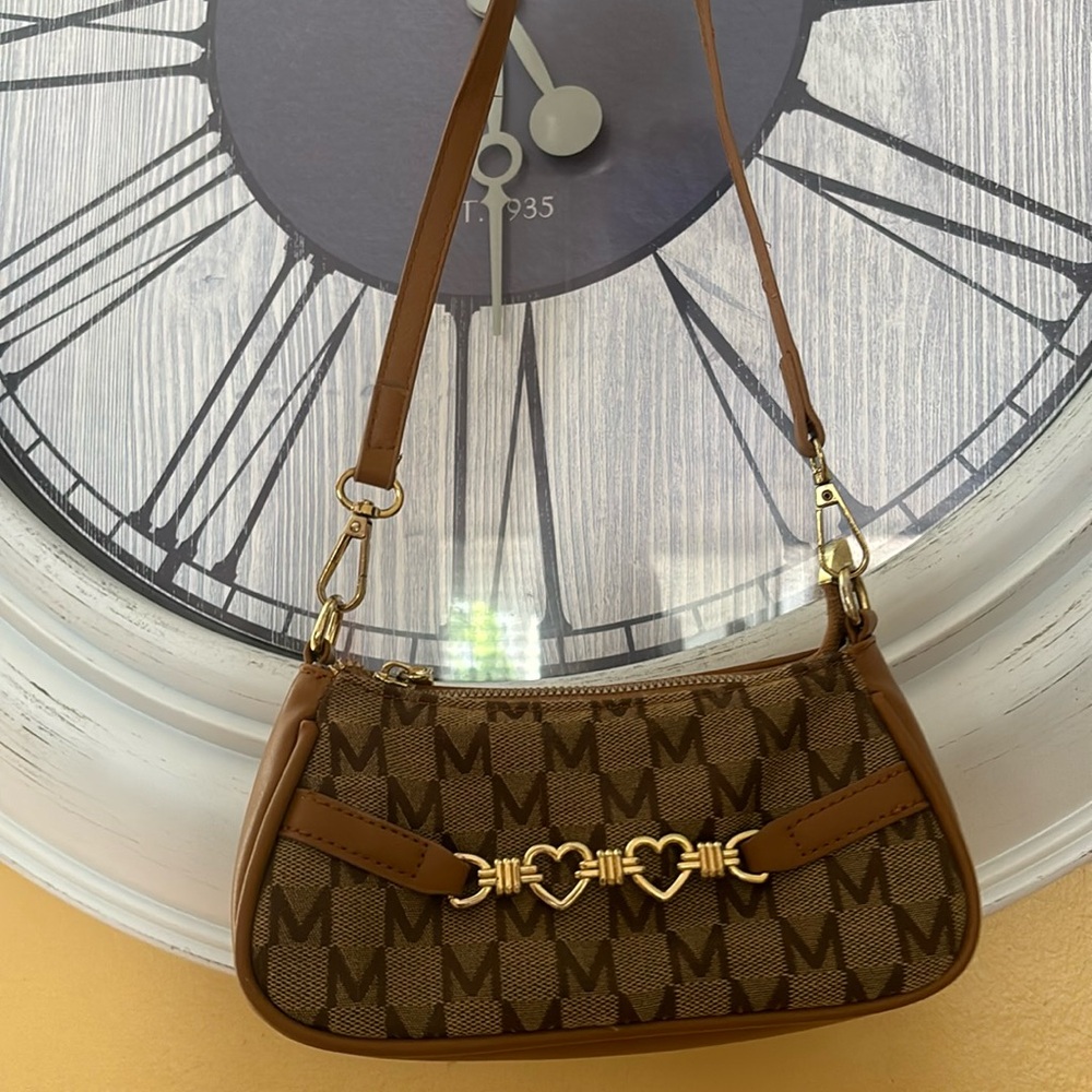 Mini brown purse